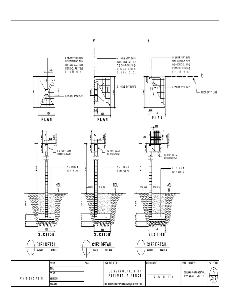 C1F1 Detail C1F2 Detail C1F3 Detail: PL PL | PDF