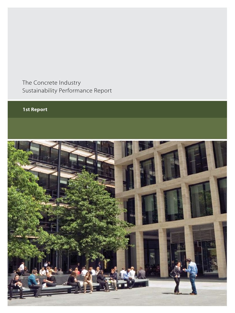 The Concrete Industry Sustainability Performance Report | PDF ...