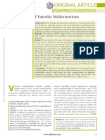Management of Vascular Malformations: Pediatric/Craniofacial