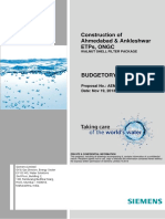 Construction of Ahmedabad & Ankleshwar Etps, Ongc: Proposal No.: AEMA-O94T59 Date: Nov 19, 2013