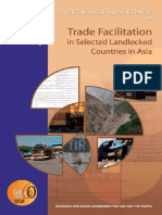 Trade Facilitation in Selected Landlocked Countries in Asia (Studies in Trade and Investment) (2007)