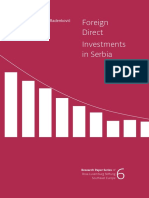 Foreign Direct Investments in Serbia