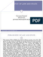 Philosophy of Law and State: Giovanni Damele Ifilnova Giovanni - Damele@fcsh - Unl.pt