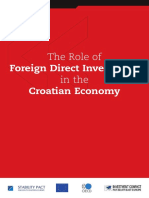 The Role of Foreign Direct Investment in the Croatian Economy