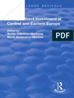 Foreign Direct Investment in Central And