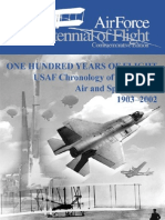 One Hundred Years of Flight USAF Chronology of Significant Air and Space Events 1903-2002