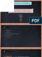 Kantian's Approach - Group 3