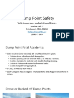 Dump Point Safety Lessons - J Hall - 10-3-2018