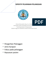 Konsep Perspektif Pelayanan Pelanggan