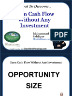 Earn Cash Flow Without Any Investment: You're About To Discover