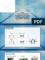 High-performance temperature control pumps