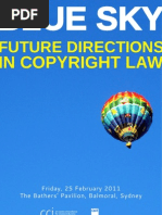Download Blue Sky Future Directions in Copyright Law by ipkceQUT SN50160998 doc pdf