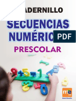 secuencias numericas Preescolar