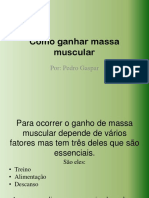 Como ganhar massa muscular em