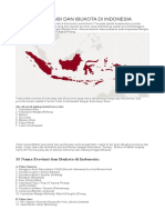 35 Nama Provinsi Dan Ibukota Di Indonesia