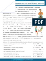 Past and Present Verb 'To Be' Interactive Worksheet