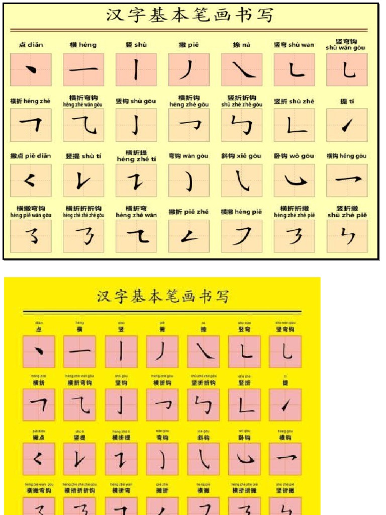 基本笔画 | PDF