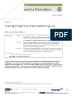 Mathematics Curriculum: Proving Properties of Geometric Figures