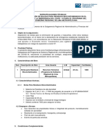 Términos de Referencia y Especificaciones Técnicas PGRLM