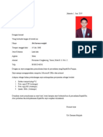 CV Lamaran Kerja