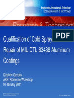 A600438 - Cold Spray Al MIL 83488