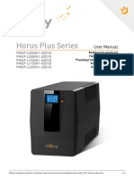 Manual de Utilizare UPS Horus Plus 800 Njoy PWUP-LI080H1-AZ01B 480W 2 Prize