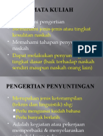 Pengertian Dan Tujuan Penyuntingan