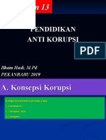 PKN 10 Pendidikan Anti Korupsi