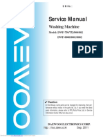 dwf750 Manualul Mașinii de Spălat Daewoo