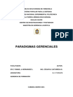 PARADIGMAS GERENCIALES