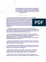 Estas são algumas dicas preciosíssimas para pessoas que iniciarão o trabalho com sapatilhas de po