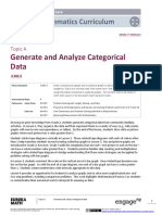 Generate and Analyze Categorical Data: Mathematics Curriculum