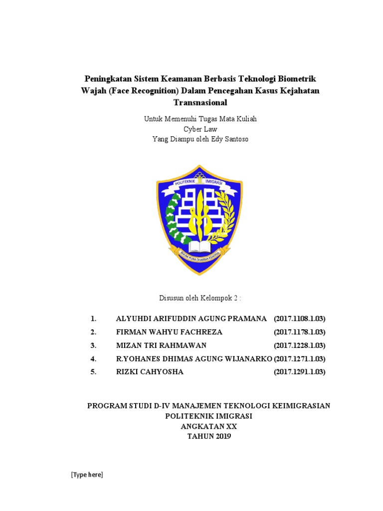 Makalah Cyber Law Fix | PDF