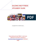 Bodybuilding and Fitness Supplement Guide