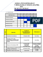 Jadual Kerja Pengoperasian PBS 2021