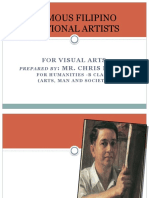 Filipino National Artists for Visual Arts