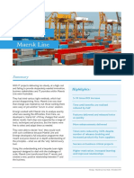 Maersk Line Case Study:: Highlights