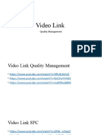Video Link Quality MGT