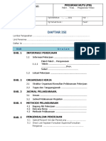 Daftar Isi Program Mutu