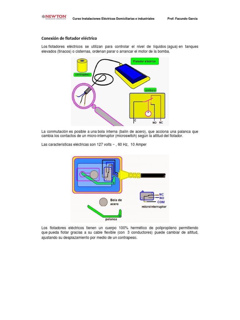 Flotador de cisterna - Equipamientos Ramos