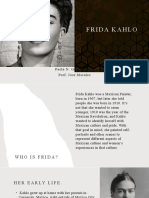 Frida Khalo Oral Presentaion Paola Garcia