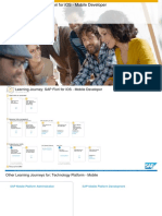 Learning Journey SAP Fiori For IOS Mobile Developer