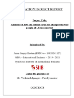 Dissertation Project Report