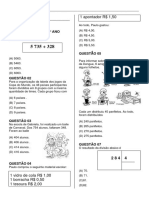 Simulado Mat 1º Bim 5º ANO