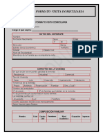 Formato Visita Domiciliaria
