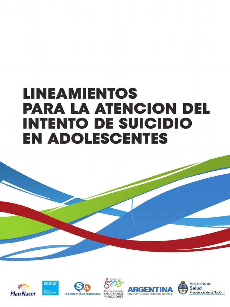 Lineamientos para Suicidio en Adolescentes | PDF | Suicidio | Derechos ...