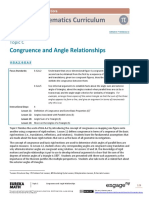 Mathematics Curriculum: Congruence and Angle Relationships