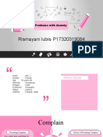 Rismayani Lubis P17320319084: Problems With Anxiety