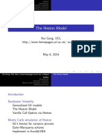 The Heston Model: Hui Gong, UCL