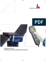 Berchtold Operon B-810 - Installation and user manual